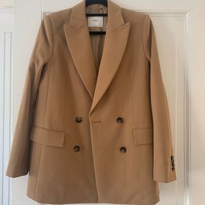 Aritzia Wilfred Margaux Blazer Camel size 2, new condition